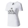 ADIDAS T-SHIRT DAMSKI FOIL LOGO BIAŁY BP8398 ADIDAS T-SHIRT DAMSKI FOIL LOGO BIAŁY BP8398